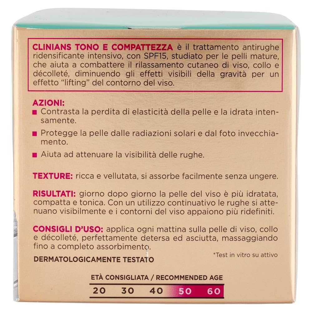 clinians-sublime-beauty-tono-e-compattezza-spf15-50ml-con-idealift-ed-elastina image 2