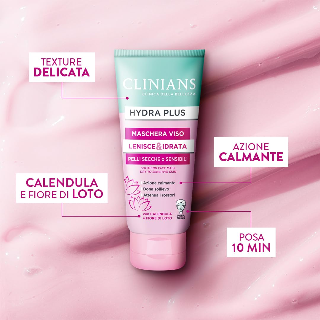 clinians-hydra-plus-maschera-viso-lenitiva-idratante-75ml image 4