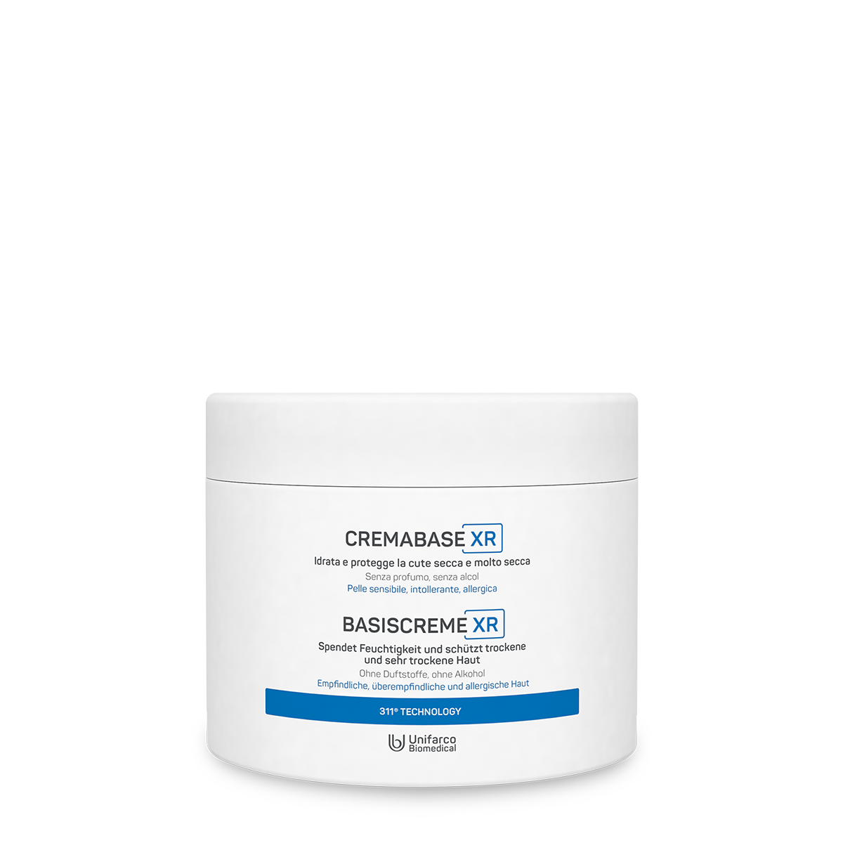 ceramol-311-cremabase-xr-emolliente-corpo-extra-ricca-450-ml image 1