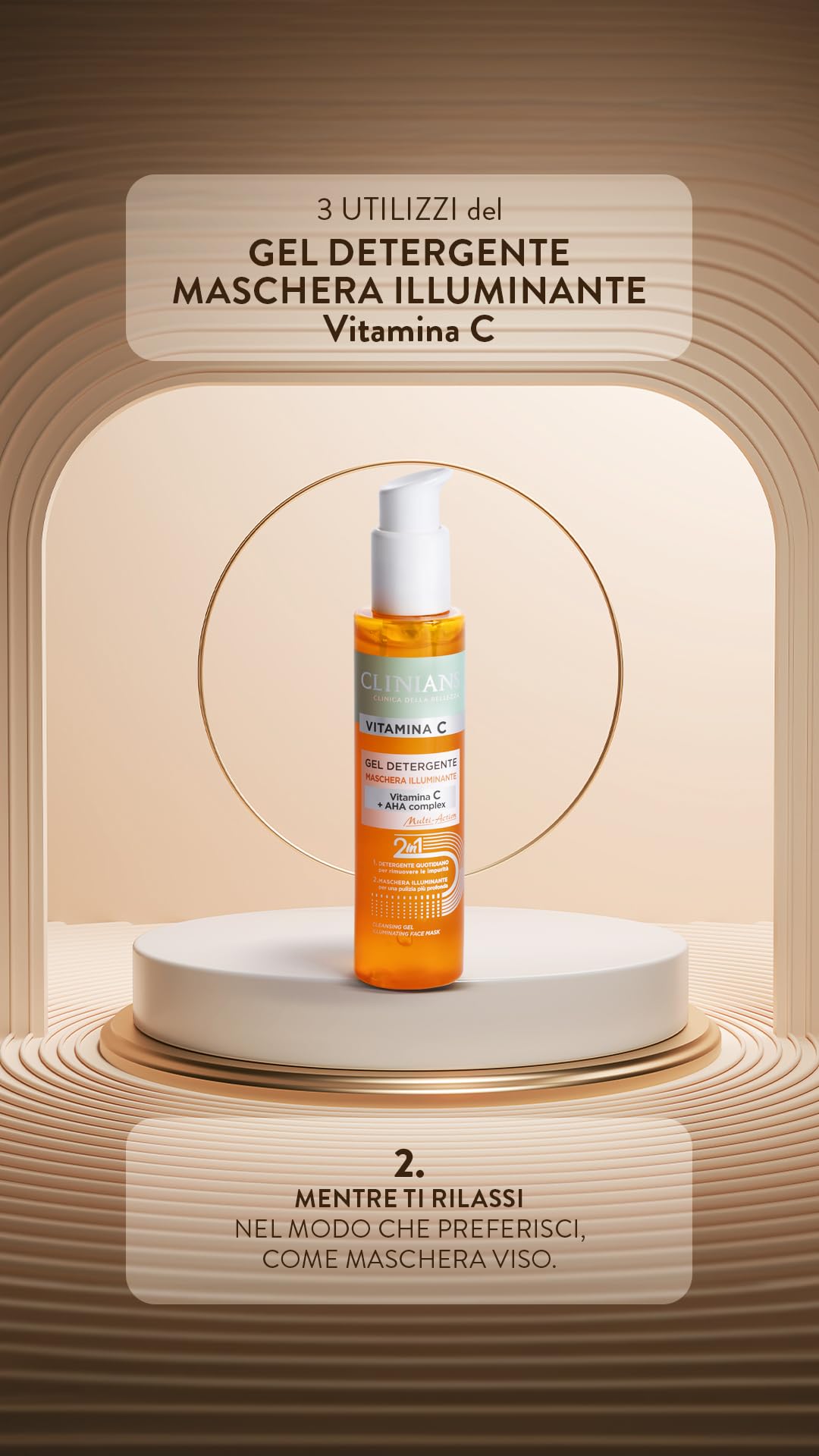 clinians-vitamina-c-gel-detergente-viso-maschera-illuminante-150-ml image 5