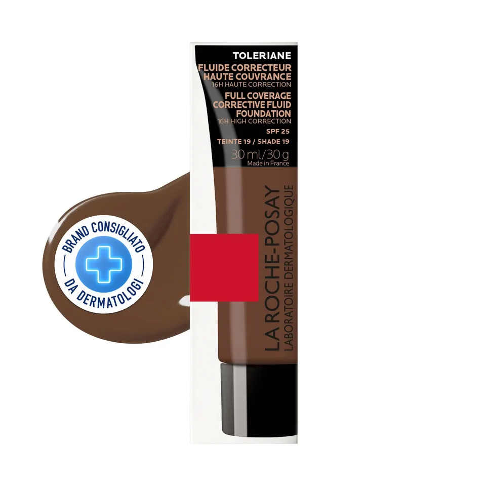 la-roche-posay-toleriane-fondotinta-fluido-correttore-tonalit-19-30-ml image 1