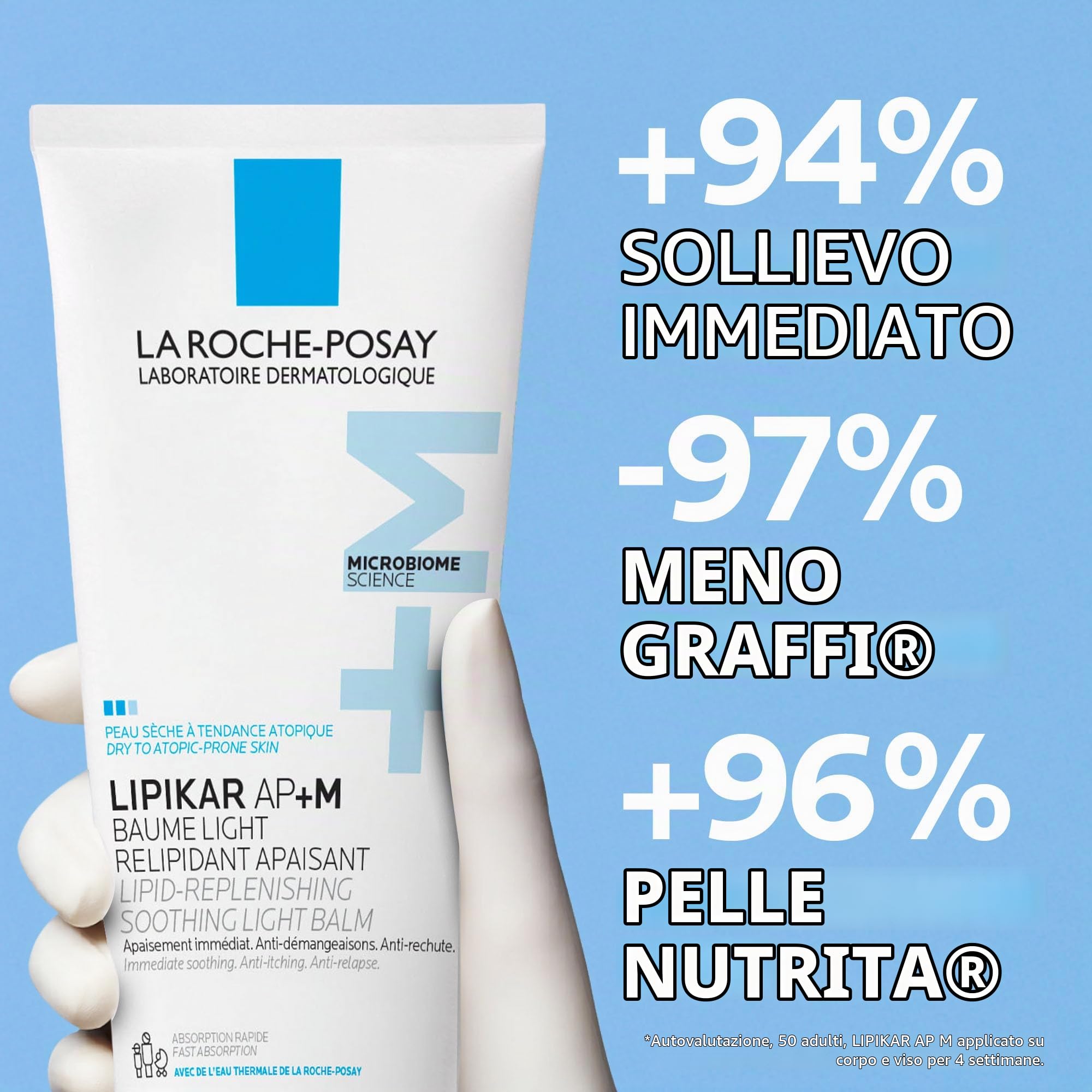 la-roche-posay-lipikar-baume-ap-m-balsamo-leggero-anti-irritazioni-200-ml image 4
