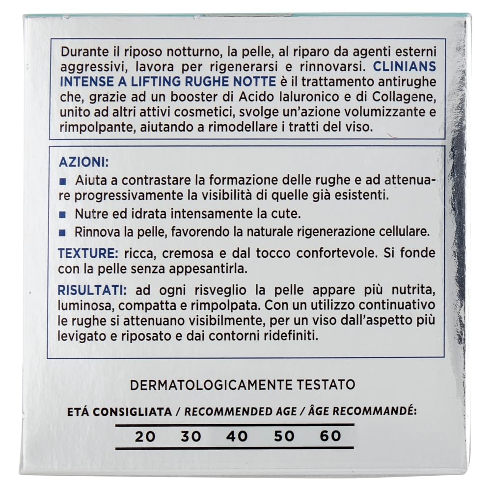 clinians-intense-a-lifting-rughe-trattamento-notte-50-ml image 2