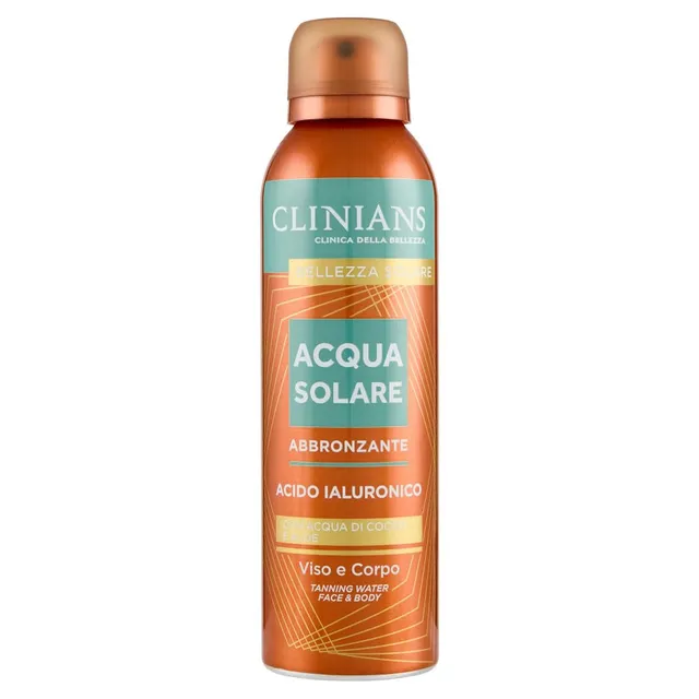 clinians-acqua-solare-abbronzante-viso-e-corpo-150-ml image 1