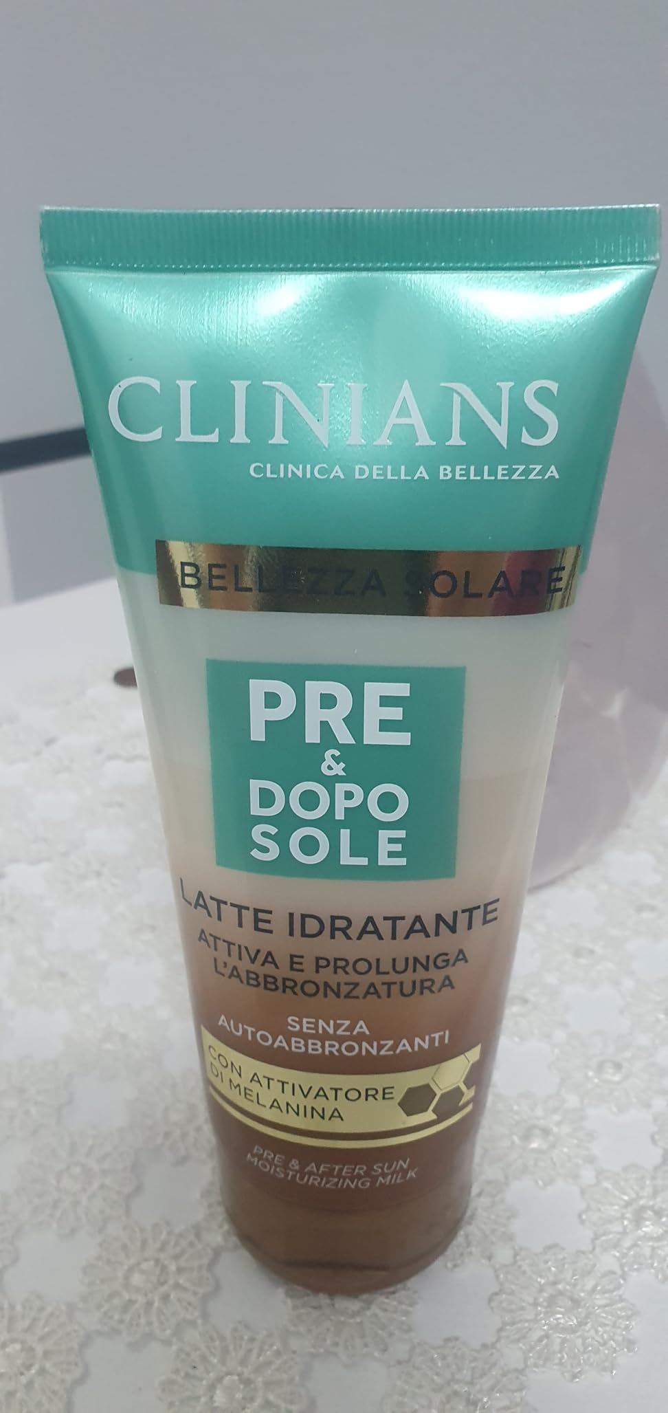 Abbronzatura uniforme e pelle morbida
