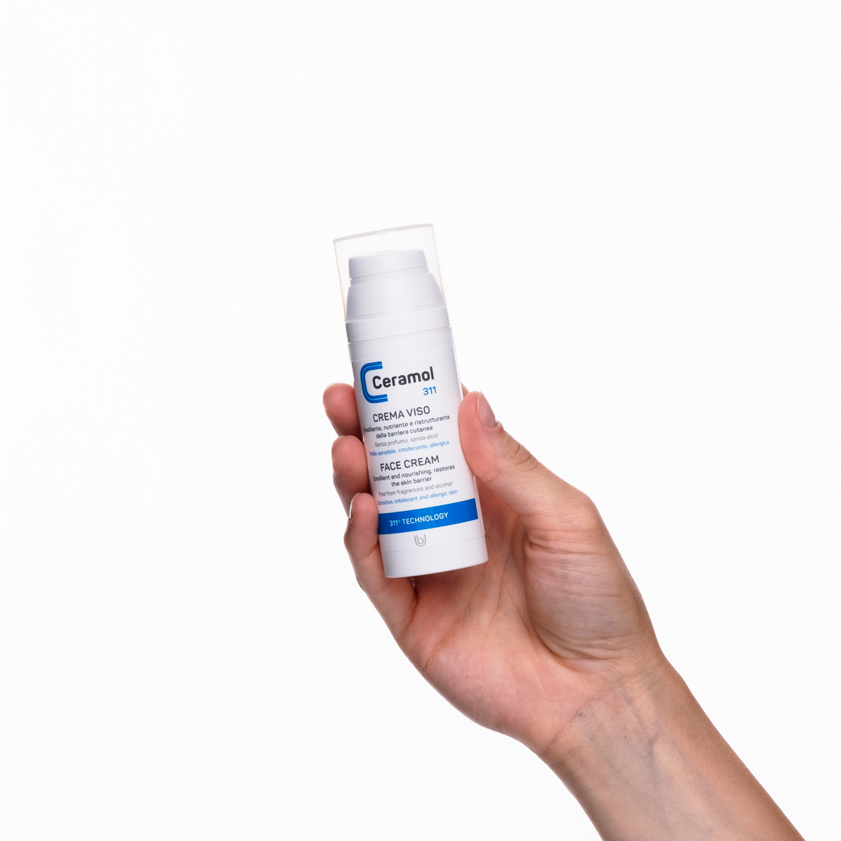 ceramol-311-crema-viso-pelli-secche-antirossore-50-ml image 2