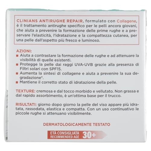 clinians-antirughe-repair-trattamento-rassodante-giorno-spf15-50-ml image 5