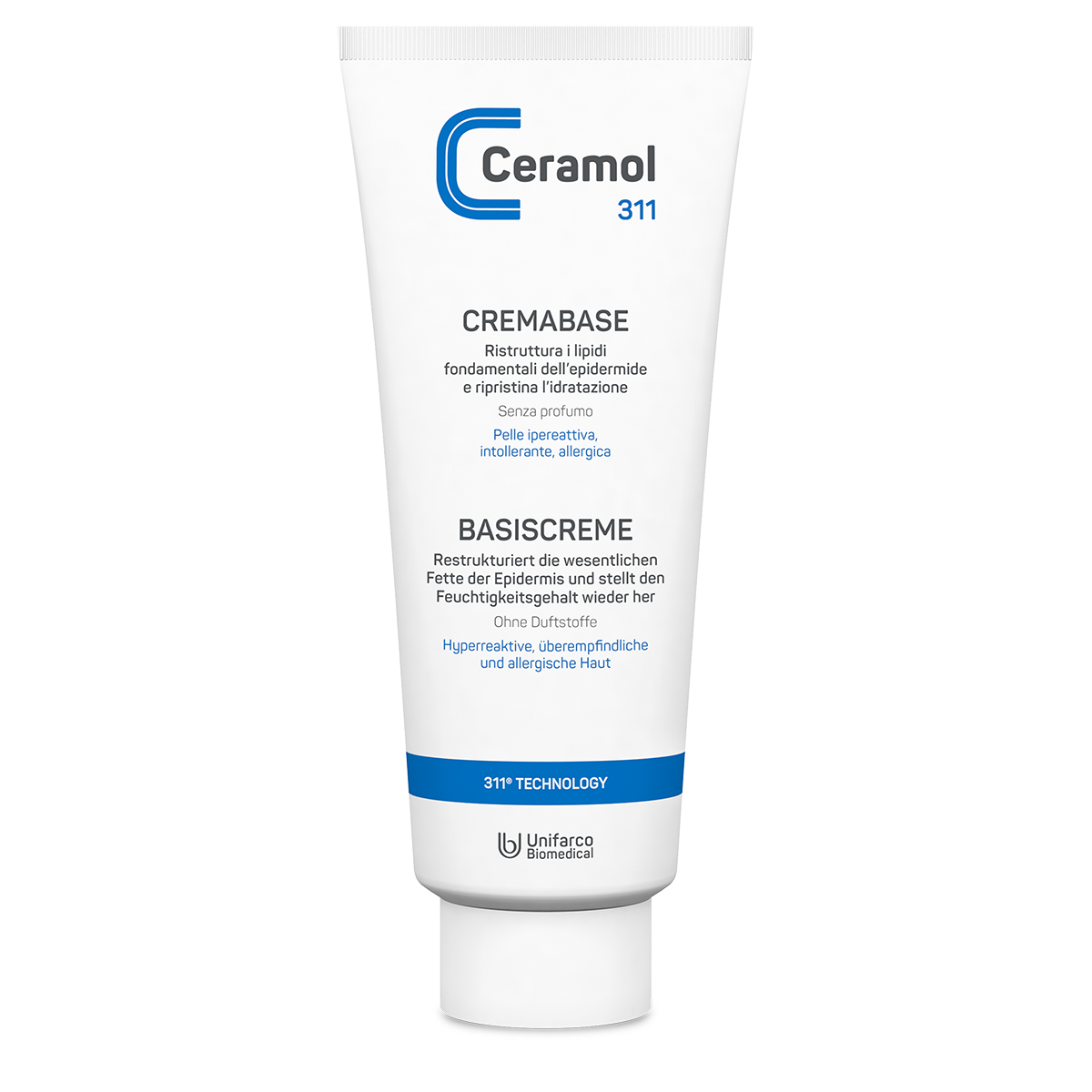 ceramol-cremabase-crema-corpo-emolliente-400-ml image 1