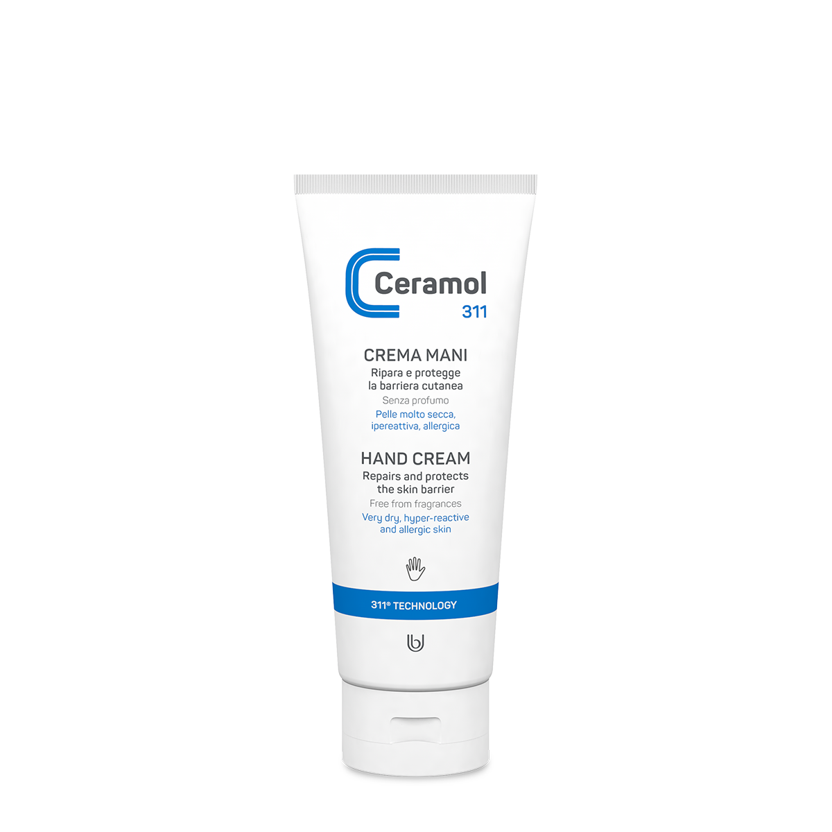 ceramol-crema-mani-barriera-311-emolliente-lenitiva-100-ml image 1