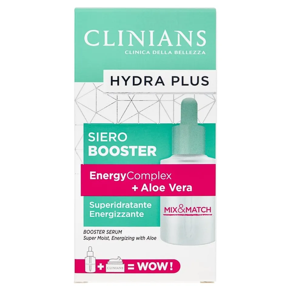 clinians-hydra-plus-siero-booster-viso-30ml-con-aloe-bio image 1