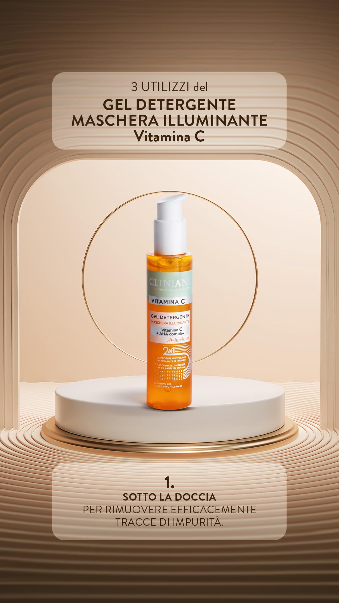 clinians-vitamina-c-gel-detergente-viso-maschera-illuminante-150-ml image 4