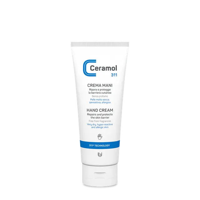 ceramol-crema-mani-barriera-311-emolliente-lenitiva-100-ml image 1