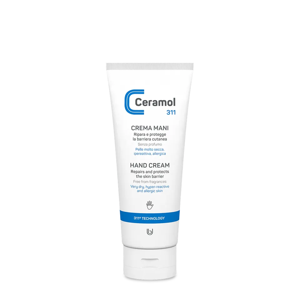 ceramol-crema-mani-barriera-311-emolliente-lenitiva-100-ml image 1