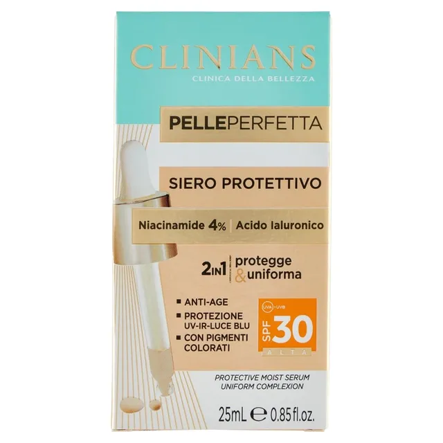 clinians-pelle-perfetta-siero-protettivo-spf30-25-ml image 1