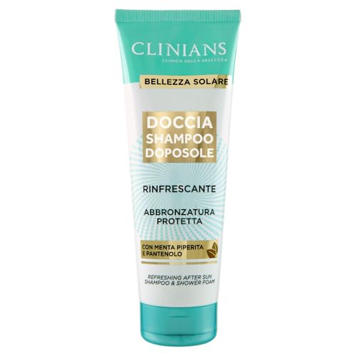 clinians-doccia-shampoo-doposole-rinfrescante-menta-piperita-e-pantenolo-250ml image 3