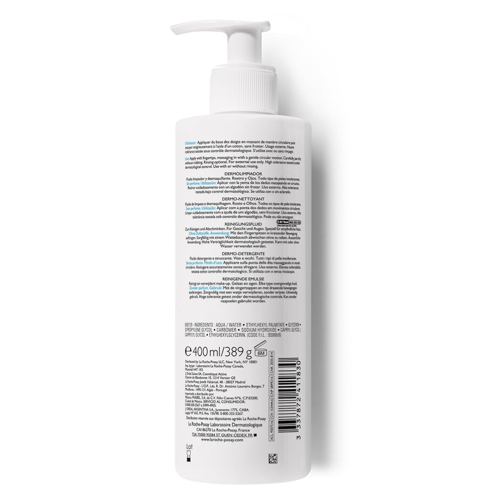 la-roche-posay-toleriane-fluido-detergente-struccante-lenita-400-ml image 3