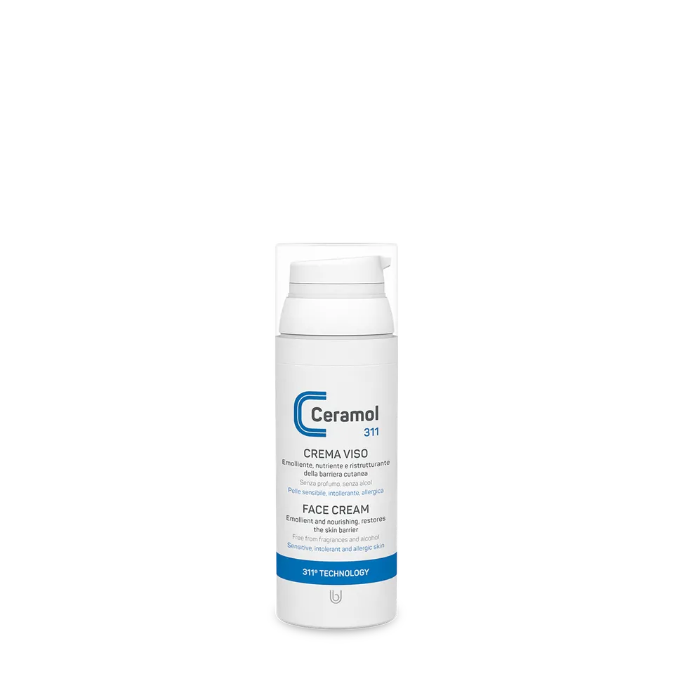 ceramol-311-crema-viso-pelli-secche-antirossore-50-ml image 1
