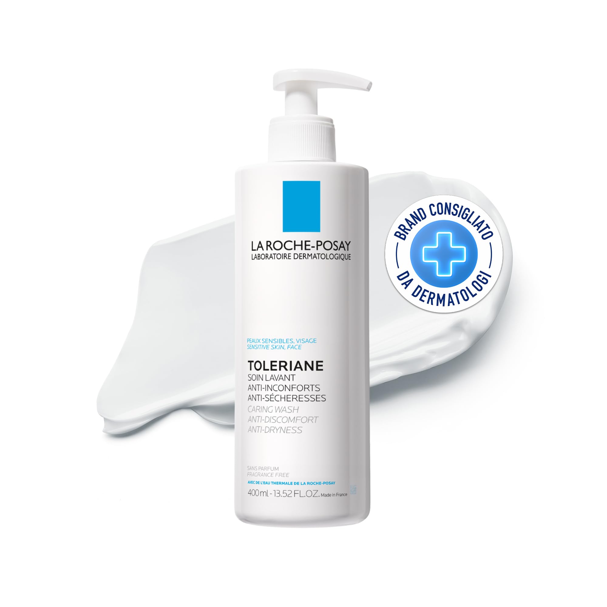 la-roche-posay-toleriane-crema-detergente-viso-struccante-400-ml image 1