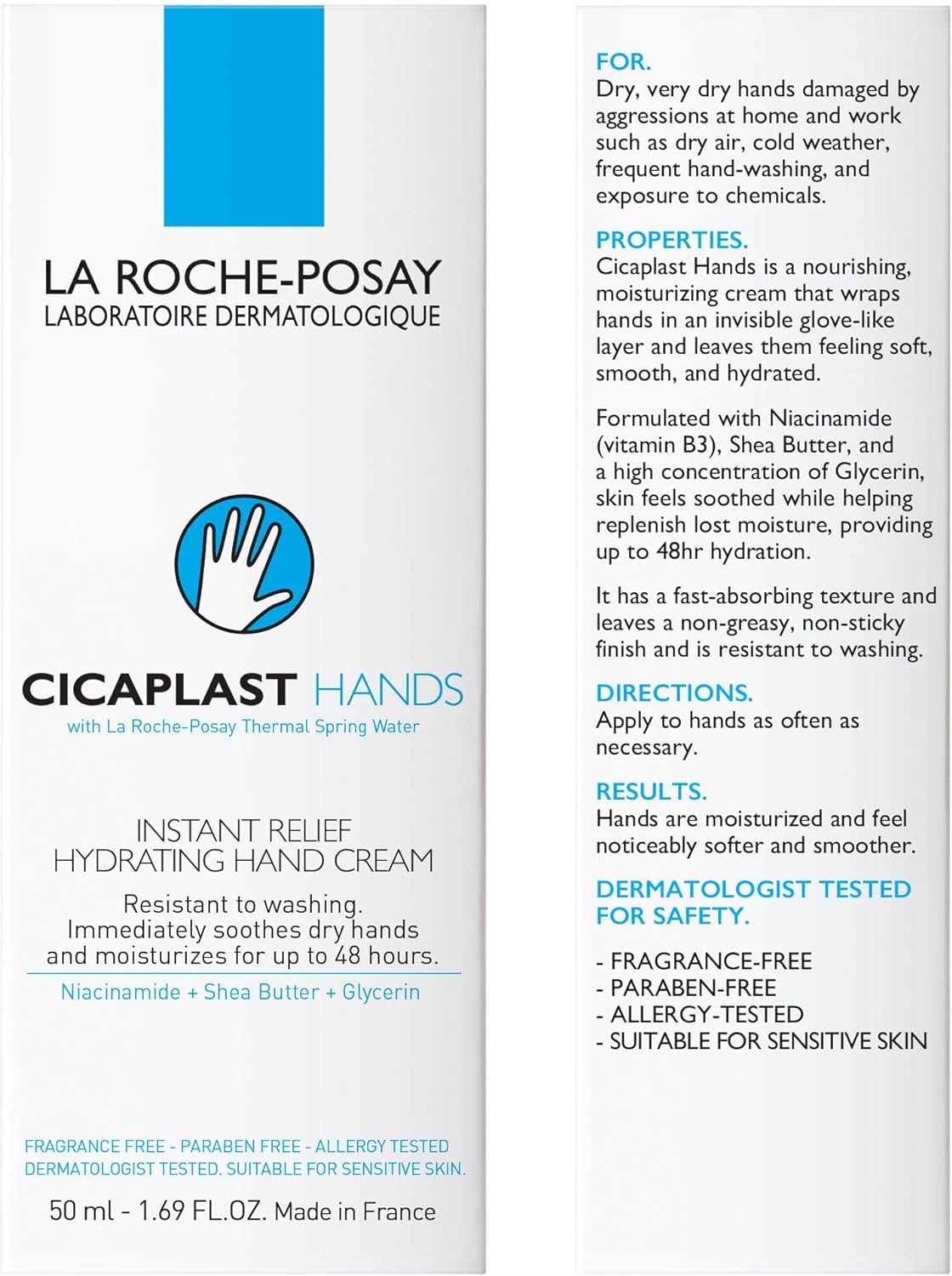 la-roche-posay-cicaplast-crema-mani-riparatrice-50ml image 2