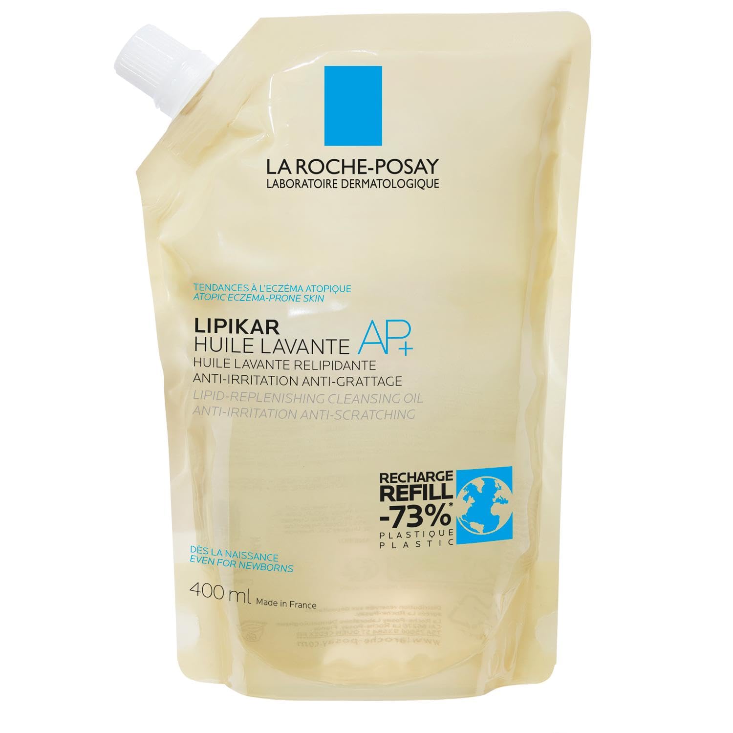 la-roche-posay-lipikar-olio-detergente-ap-ricarica-400-ml image 1