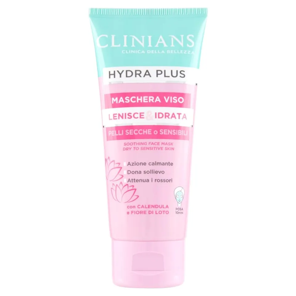 clinians-hydra-plus-maschera-viso-lenitiva-idratante-75ml image 1