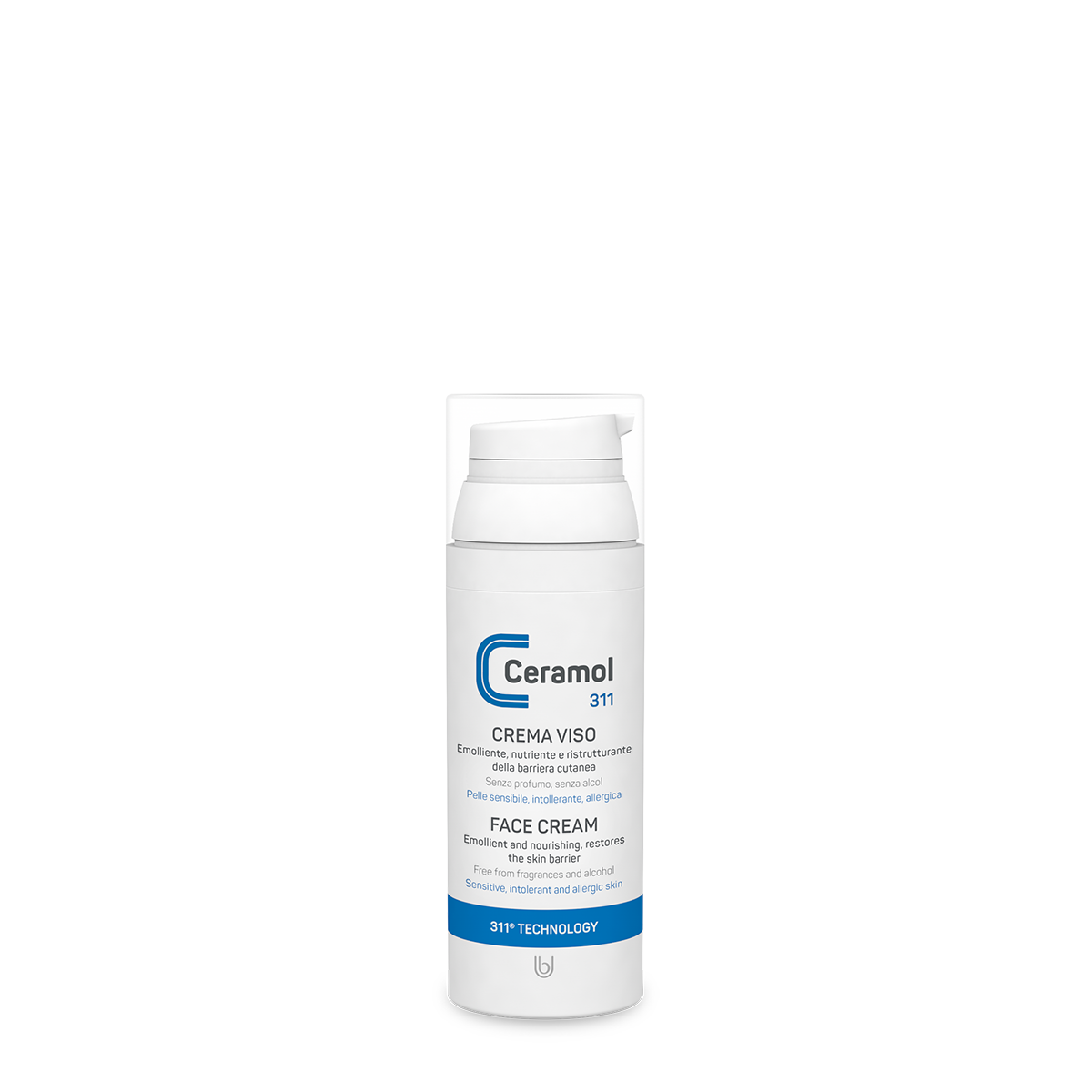 ceramol-311-crema-viso-pelli-secche-antirossore-50-ml image 1