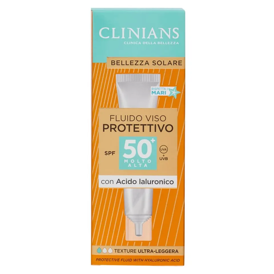 clinians-fluido-protettivo-viso-spf50-40-ml image 1