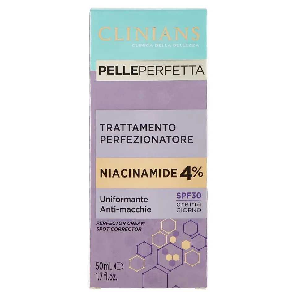 clinians-pelle-perfetta-crema-niacinamide-4-spf30-50-ml image 1