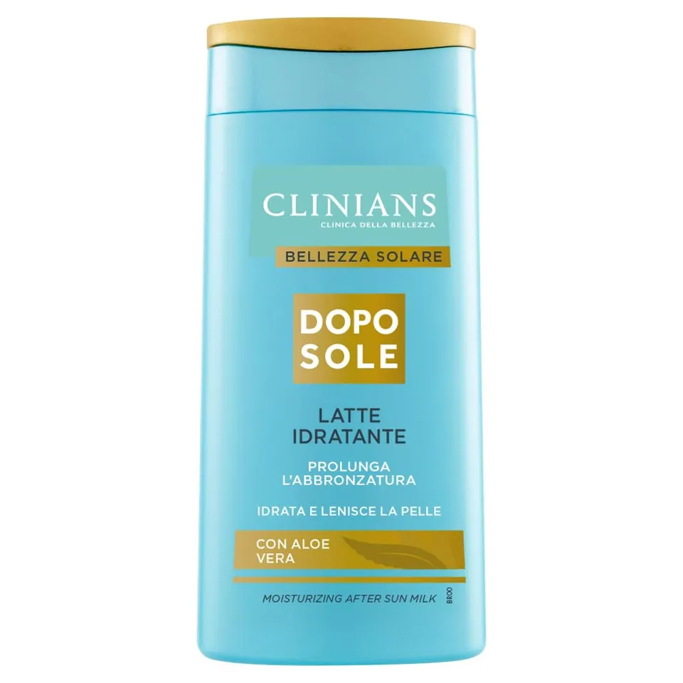 clinians-latte-doposole-idratante-viso-e-corpo-200ml-con-aloe-vera image 1