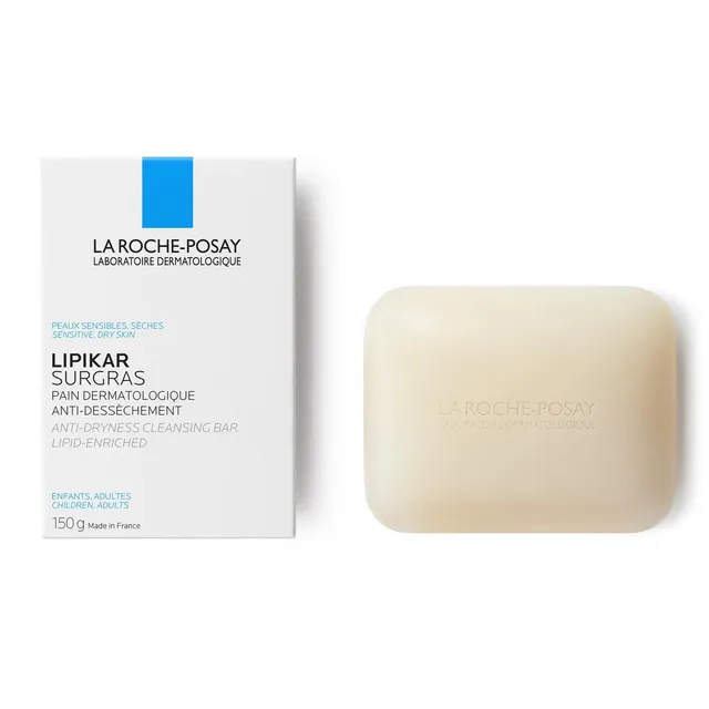la-roche-posay-lipikar-surgras-pane-detergente-schiumogeno-150-g image 1
