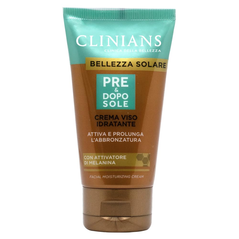 clinians-crema-idratante-pre-dopo-sole-viso-50ml-con-attivatore-melanina image 2
