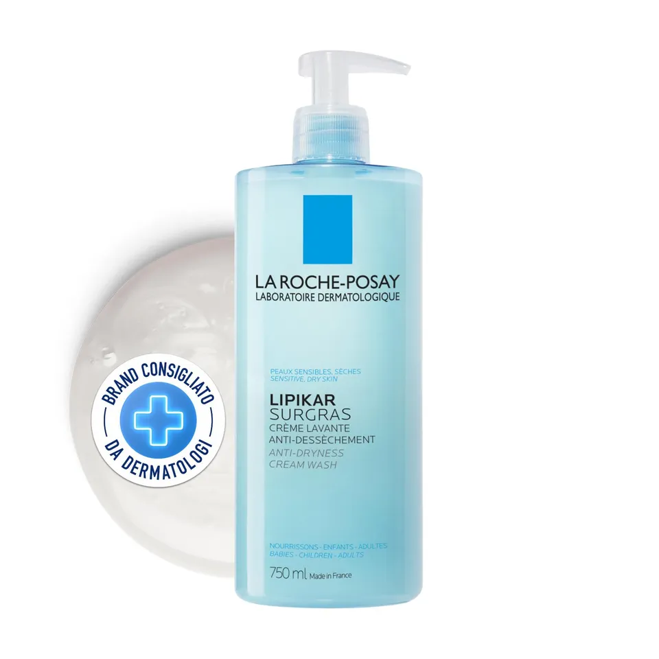 la-roche-posay-lipikar-doccia-crema-delicato-viso-e-corpo-750-ml image 1