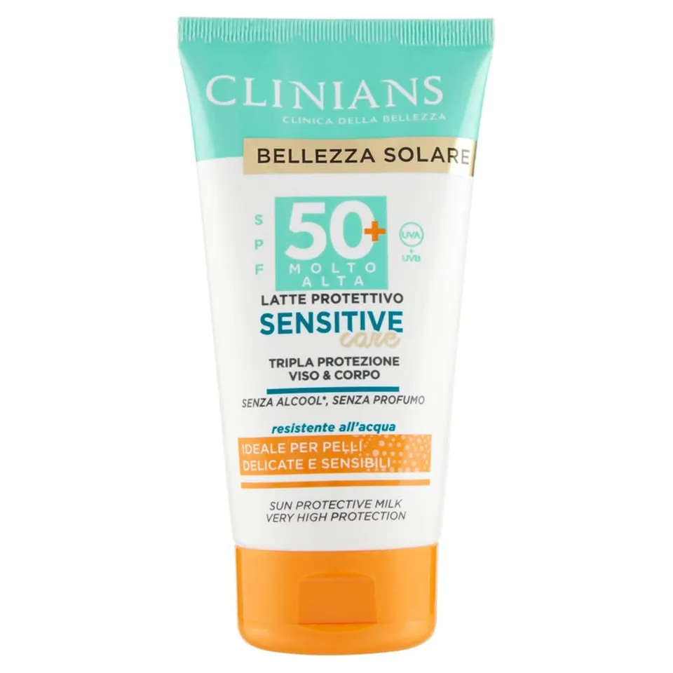 clinians-latte-protettivo-sensitive-spf50-150ml image 1