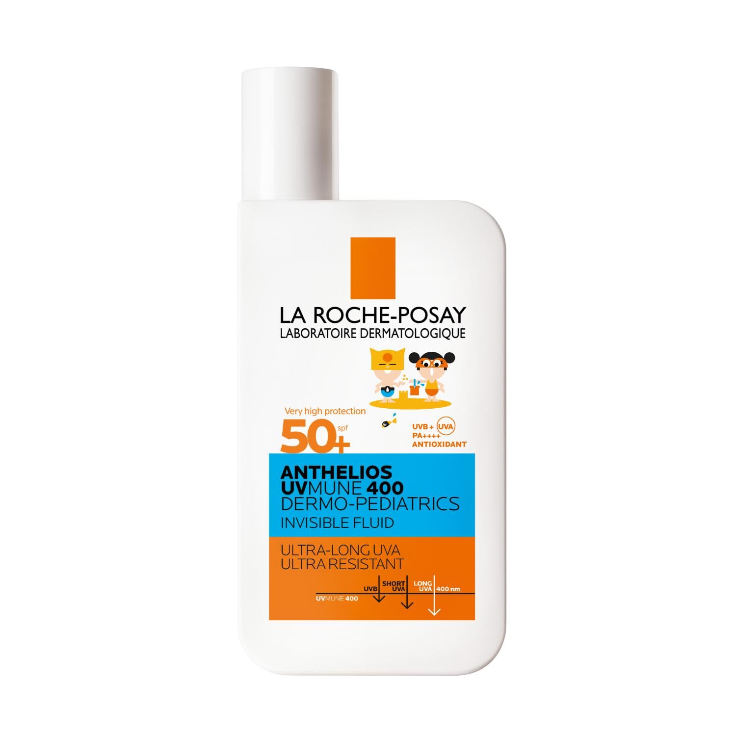 la-roche-posay-anthelios-uvmune-400-dermo-pediatrics-fluido-spf50-50-ml image 1