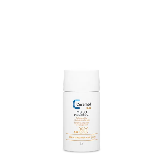 ceramol-mb-30-mineral-barrier-crema-solare-viso-minerale-50-ml image 1