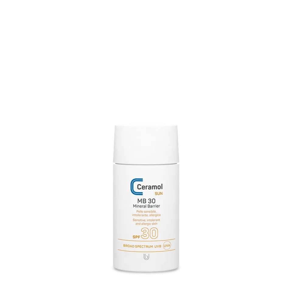 ceramol-mb-30-mineral-barrier-crema-solare-viso-minerale-50-ml image 1